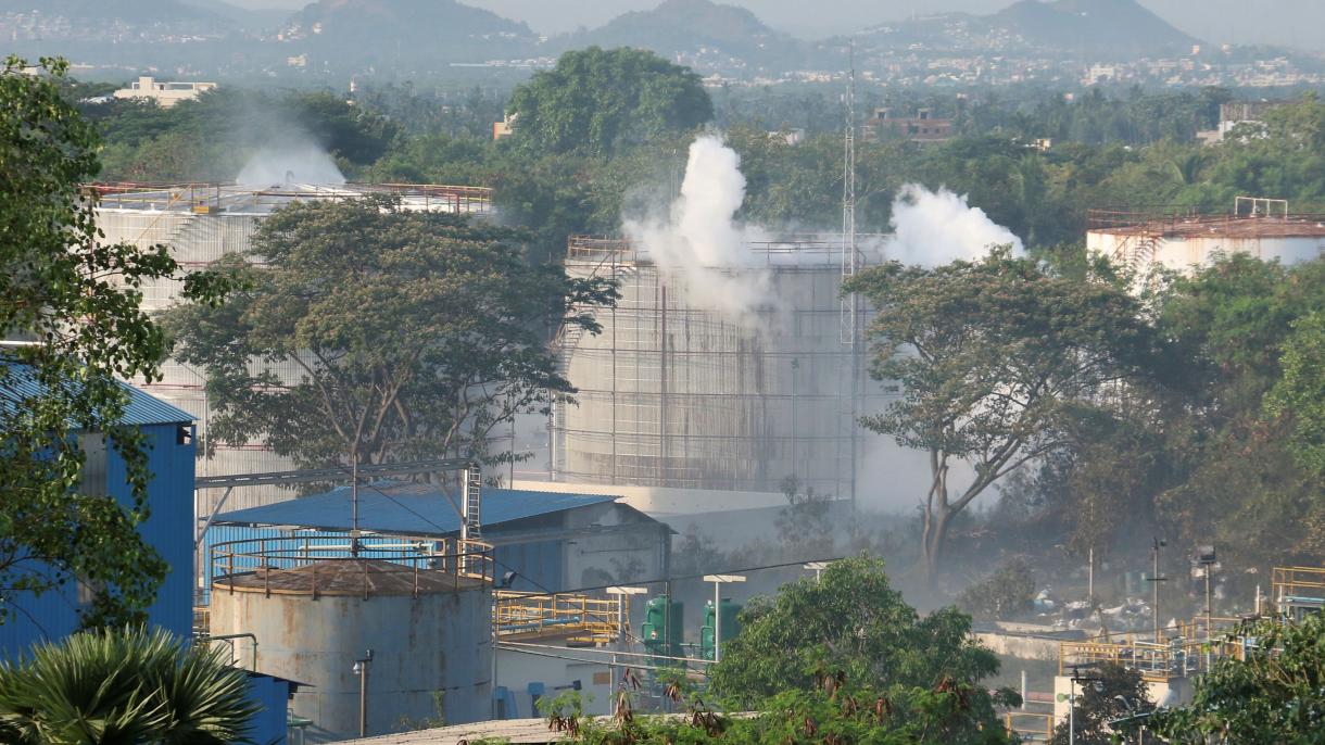 印度一化工厂化学气体泄漏致8人死亡