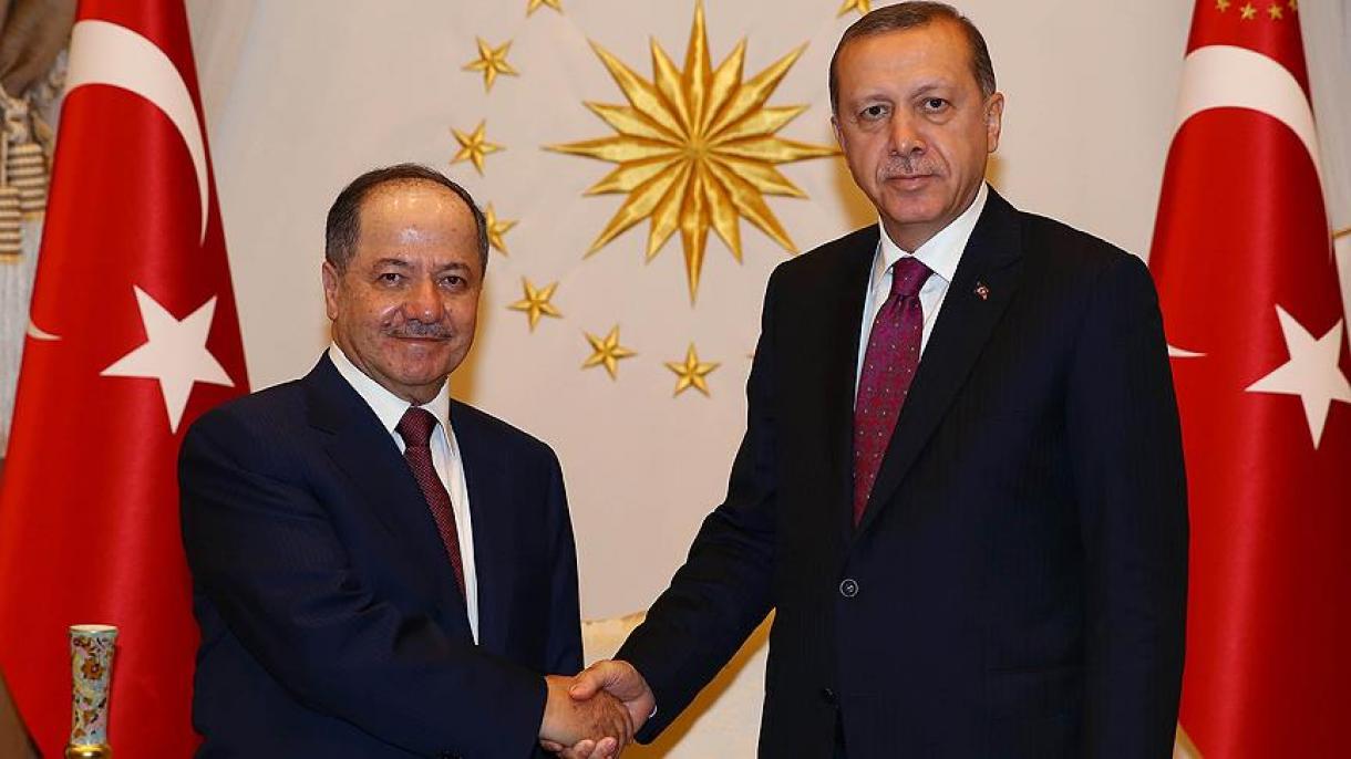 Ердоган ще приеме Барзани...
