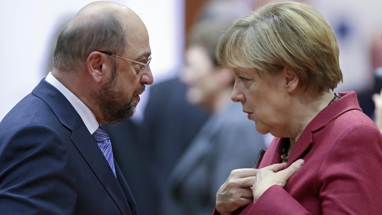Martin Schulz Angela Merkelin ciddi rəqibi oldu