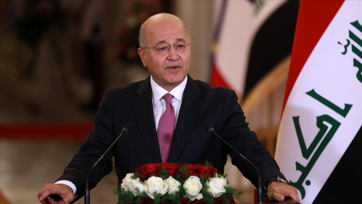 伊拉克总统谴责埃尔比勒导弹袭击事件