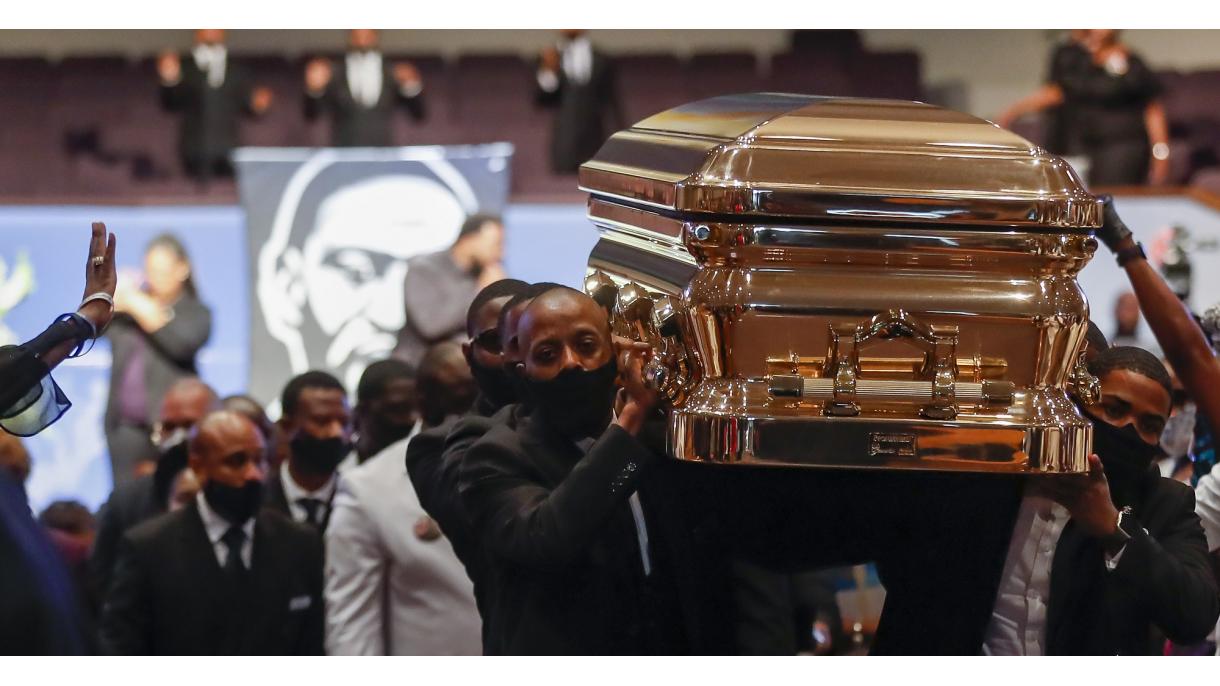 El último adiós a George Floyd: miles de personas asisten a su funeral