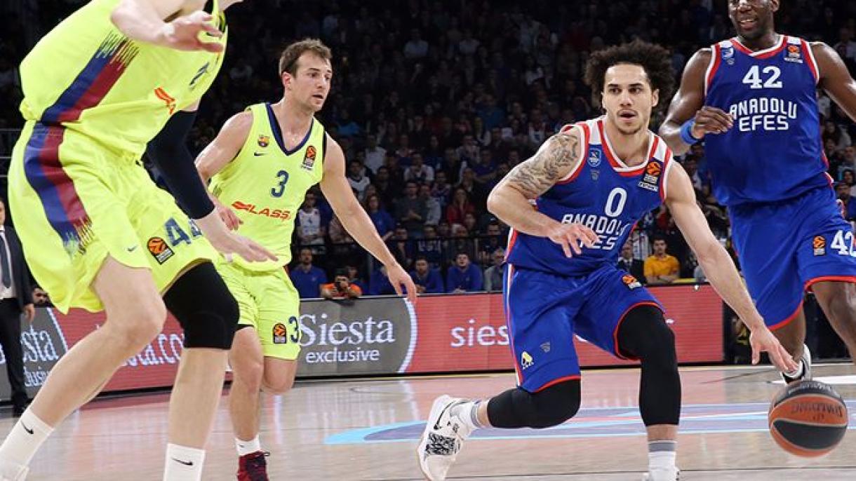 Anadolu Efes basketbol jamoasi Ispaniyaning Barselona Lassa jamoasi bilan o'ynaydi