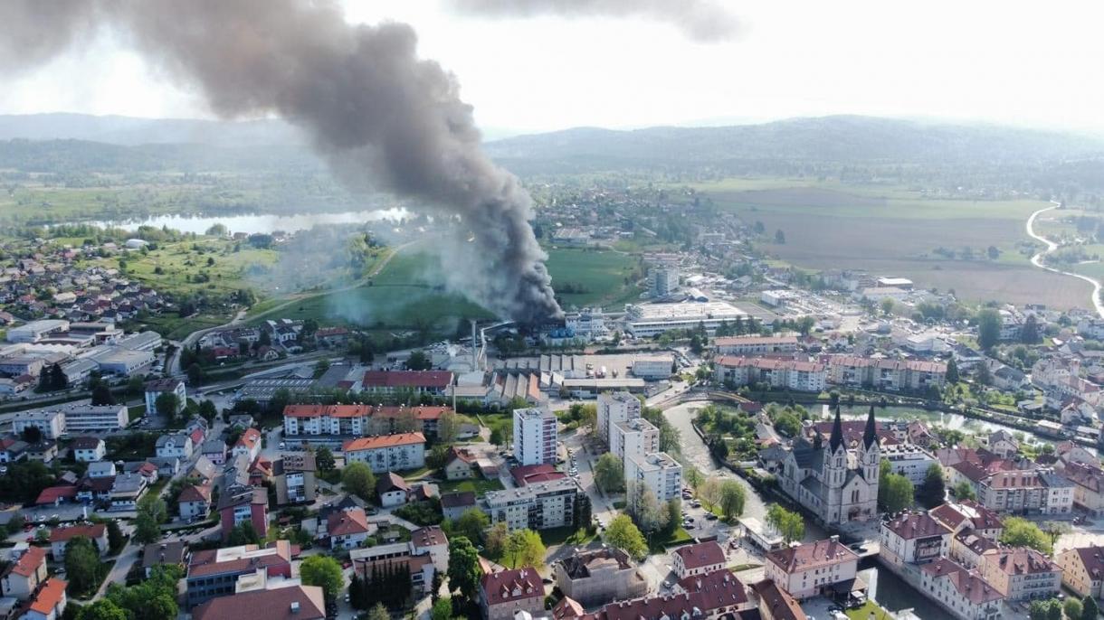 Експлозия в химически завод в Кочеве