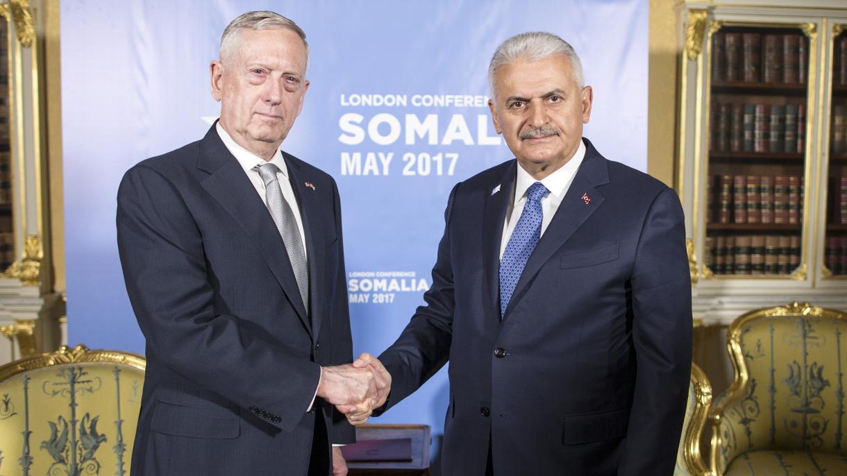 Az amerikai védelmi miniszterrel tárgyalt Yıldırım