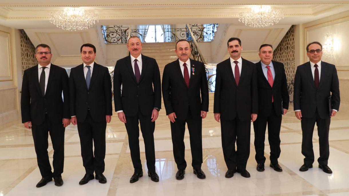 Чавушоглуна Алиев тарабынан "Достук" ордени ыйгарылды