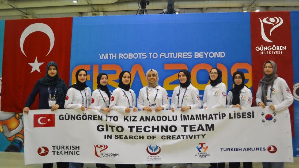 Echipa turcă a ocupat locul trei în Concursul de Robotică al FIRA