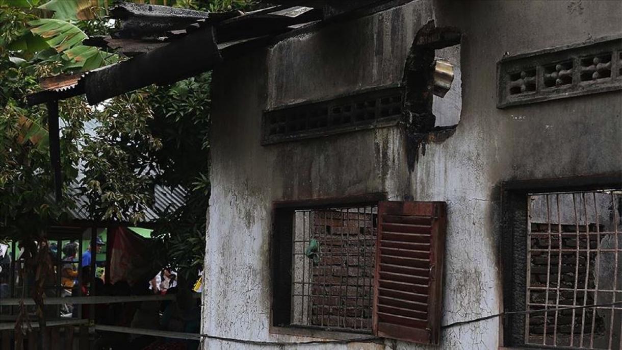 印度尼西亚大火导致382个家庭无家可归
