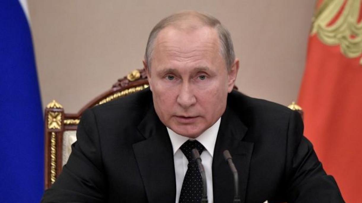 Putin ABŞ-dan abanýan howplara garşy çäre görülmegi üçin görkezme berdi