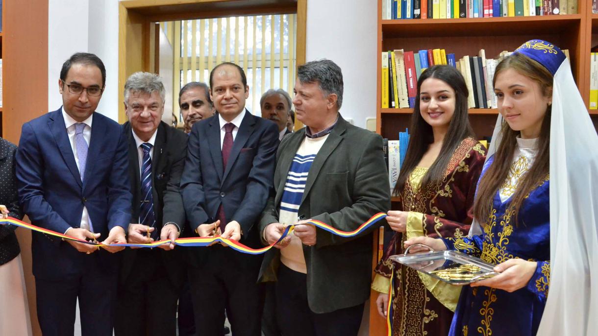 Ανακαινίστηκε βιβλιοθήκη από την TIKA στη Ρουμανία