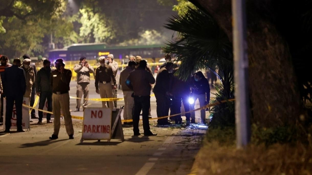 نئی دہلی:اسرائیلی سفارت خانے کے قریب دھماکہ