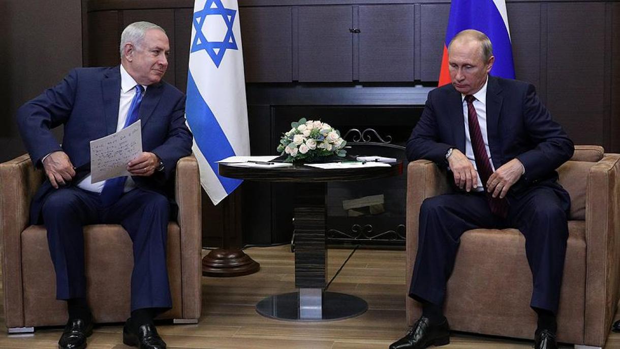 گفتگوی پوتین و نتانیاهو درباره سقوط طیاره یی روسیه در سوریه