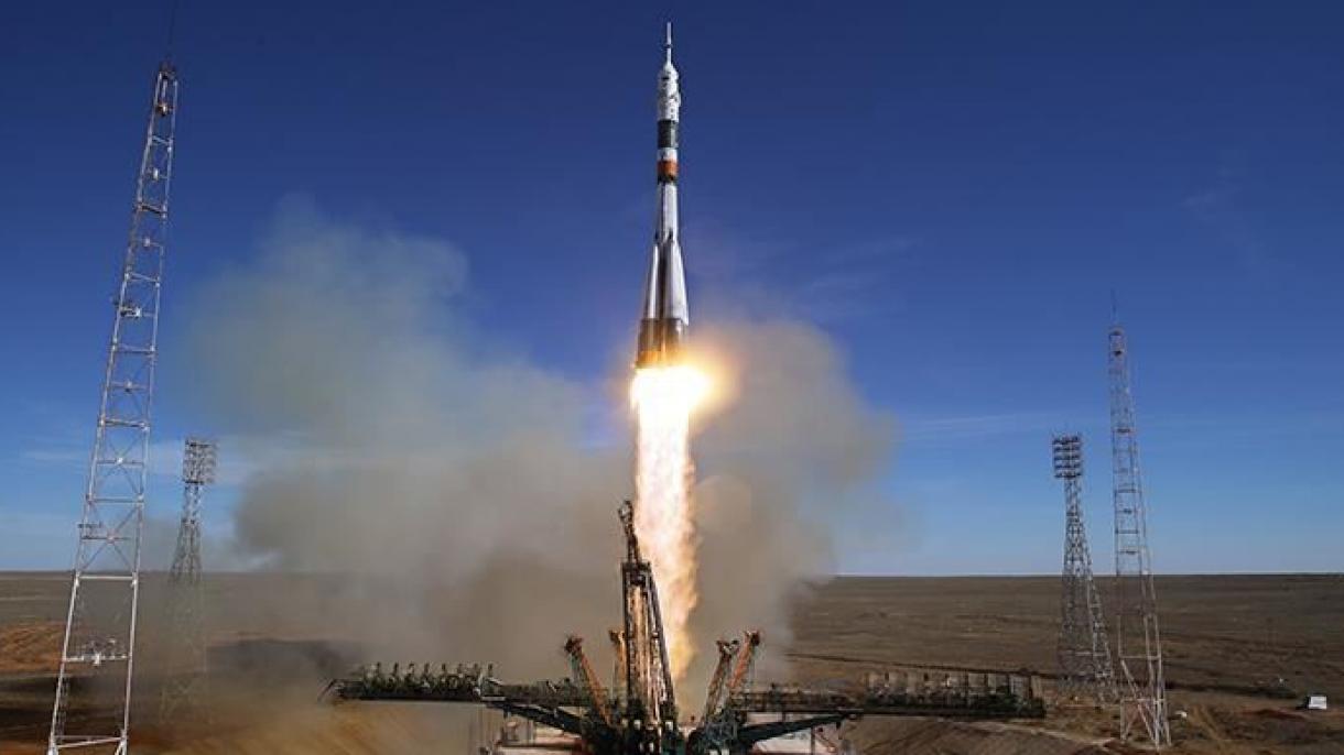 Lanzan Soyuz MS-17 desde el Cosmódromo de Baikonur en Kazajstán