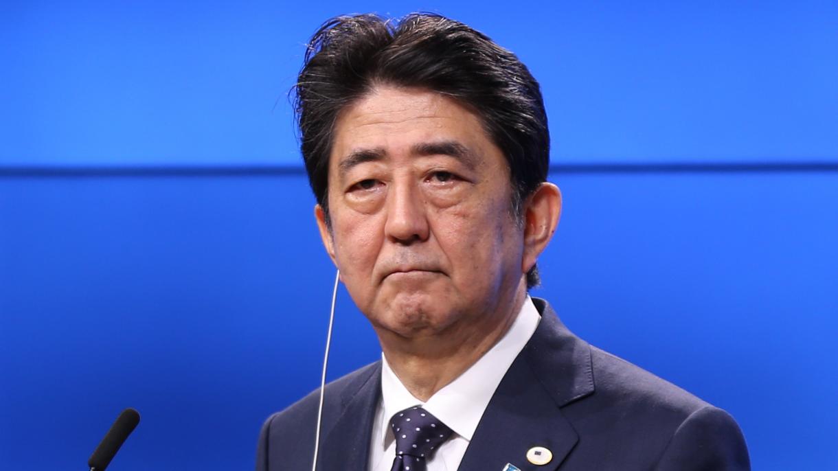日本首相安倍晋三再度当选日本首相