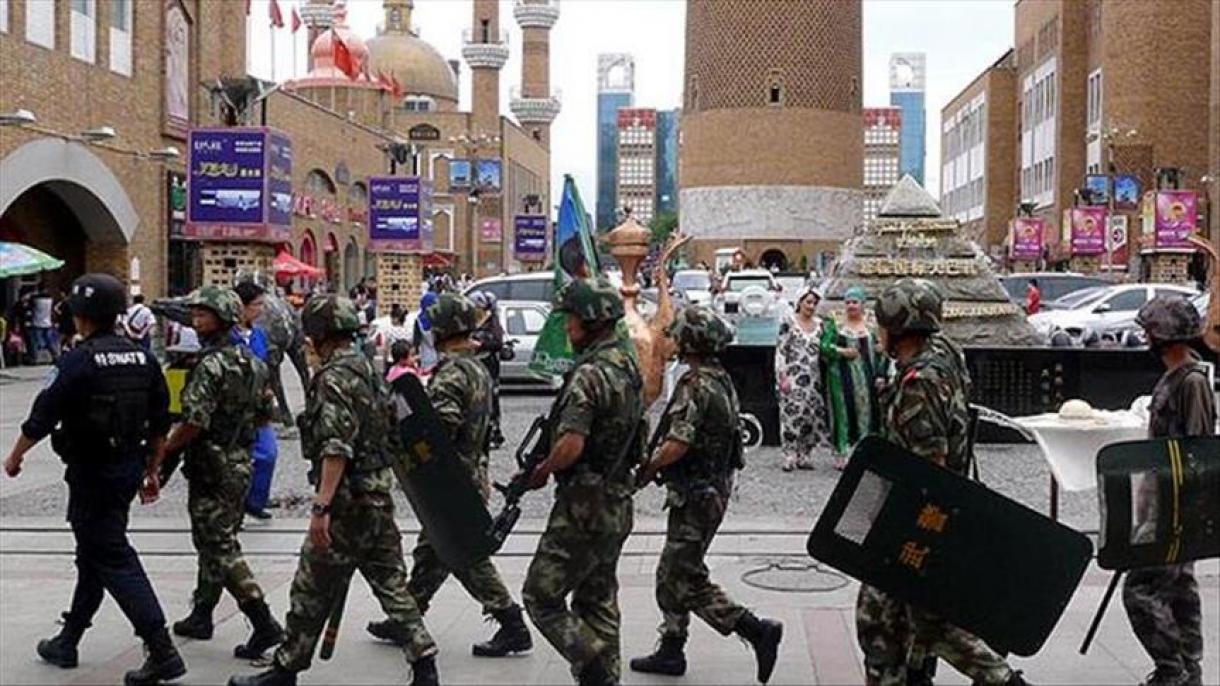 تلاش برای حمله به ساختمان دولتی در منطقه اویغورنشین چین