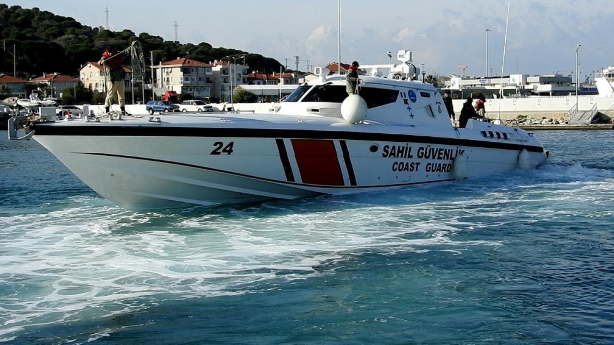 Colisión en el Mar Egeo entre botes de los Guardacostas de Turquía y Grecia