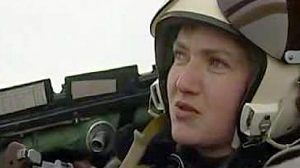 یوکرین کی خاتون پائلٹ ساوشینکو  روس کی جیل میں