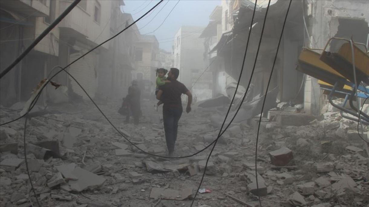 ادلب در ماه گذشته 6422 بار هدف قرار گرفت