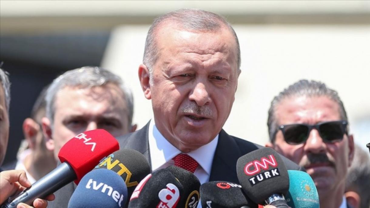 Erdogan: "Continuaremos intrepidamente nossa luta contra o terrorismo"