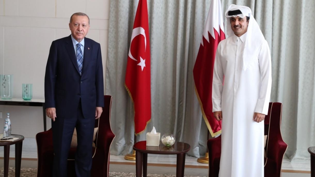 卡塔尔埃米尔萨尼：埃尔多安本次访问加深两国人民关系