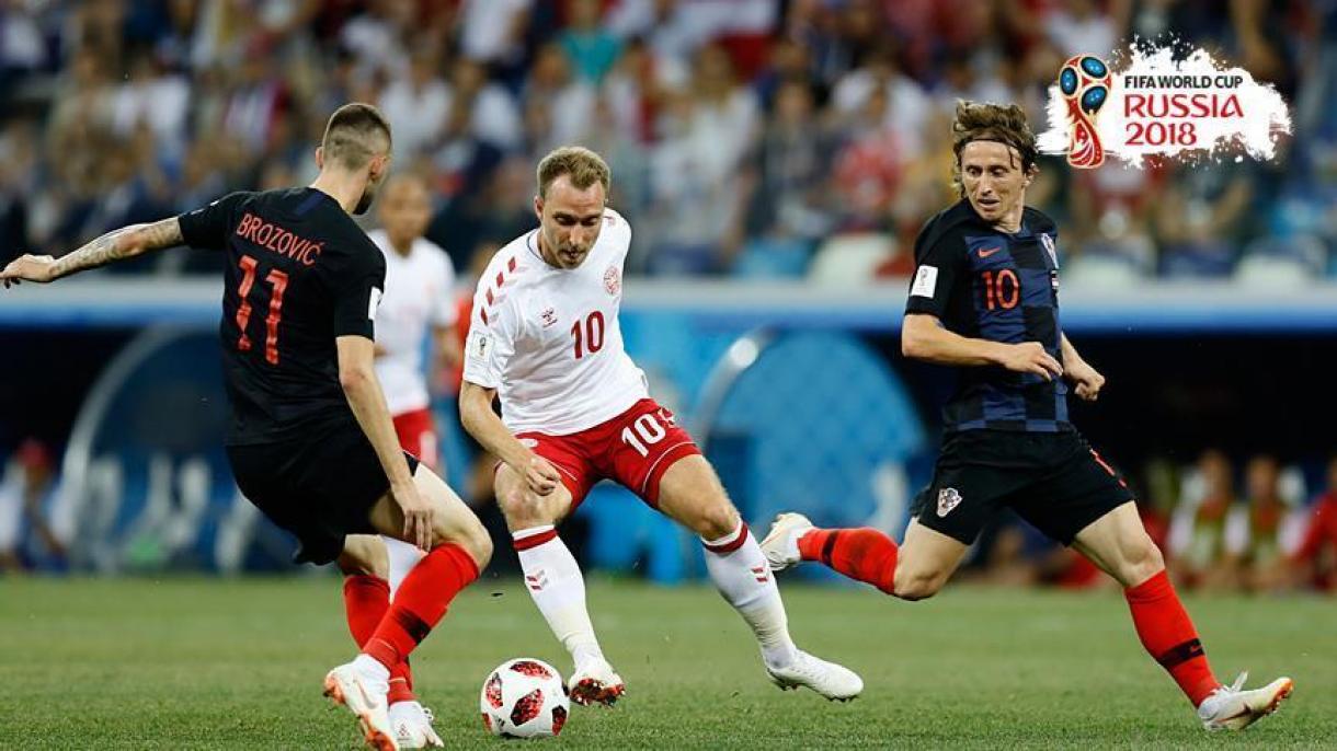 صعود کرواسی به یک چهارم نهایی رقابت‌های جام جهانی فوتبال 2018