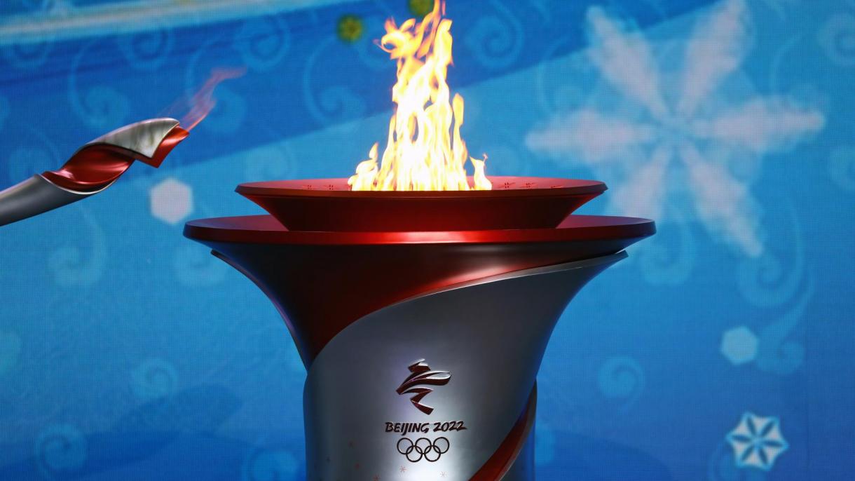 Олимпиада факели Кытайга жеткирилди