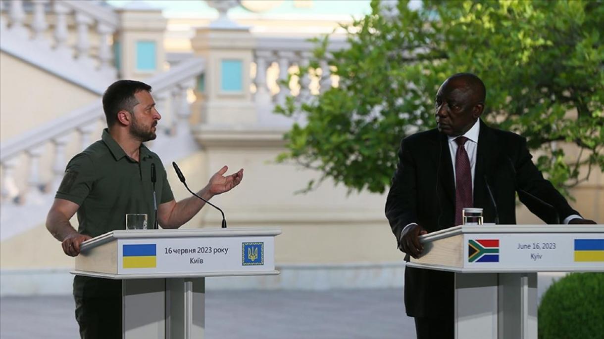 طرح صلح پیشنهادی ده ماده‌ای رهبران افریقایی برای پایان دادن به جنگ روسیه و اوکراین
