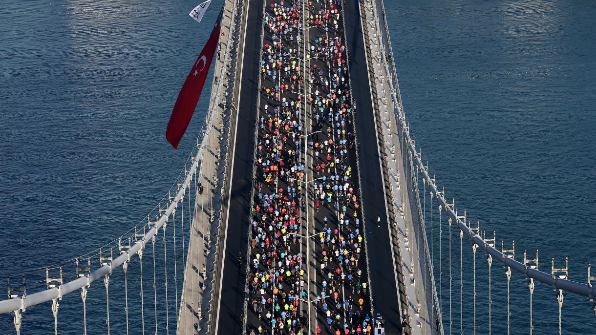 41ª edição da Maratona Vodafone de Istambul une os dois continentes