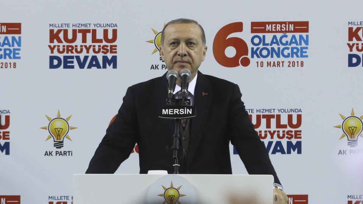 اردوغان: ترکیه در طول تاریخ هرگز کشوری را اشغال و استعمار نکرده است
