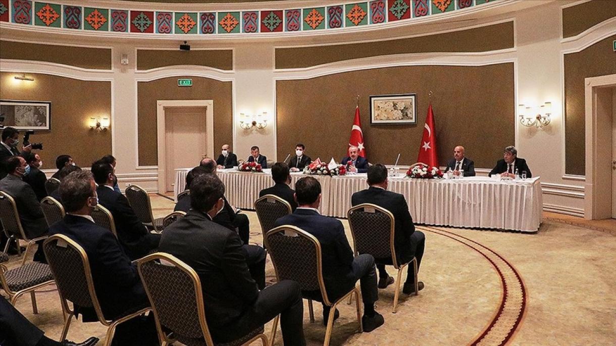ترکی اور قازقستان کے درمیان تمام ہی شعبوں میں تعلقات میں  اضافہ ہوا ہے : اسپیکر مصطفیٰ شَن توپ