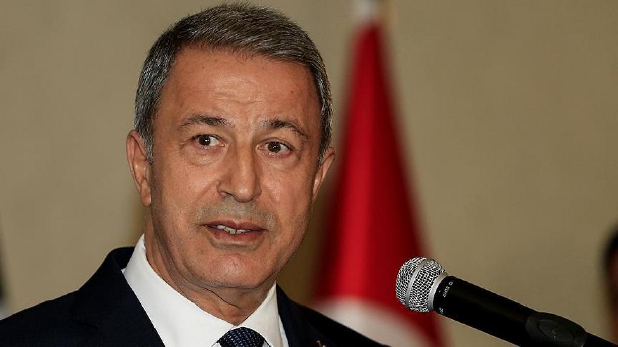 تاکید وزیر دفاع ملی ترکیه به ادامه مبارزات این کشور بر علیه تروریسم