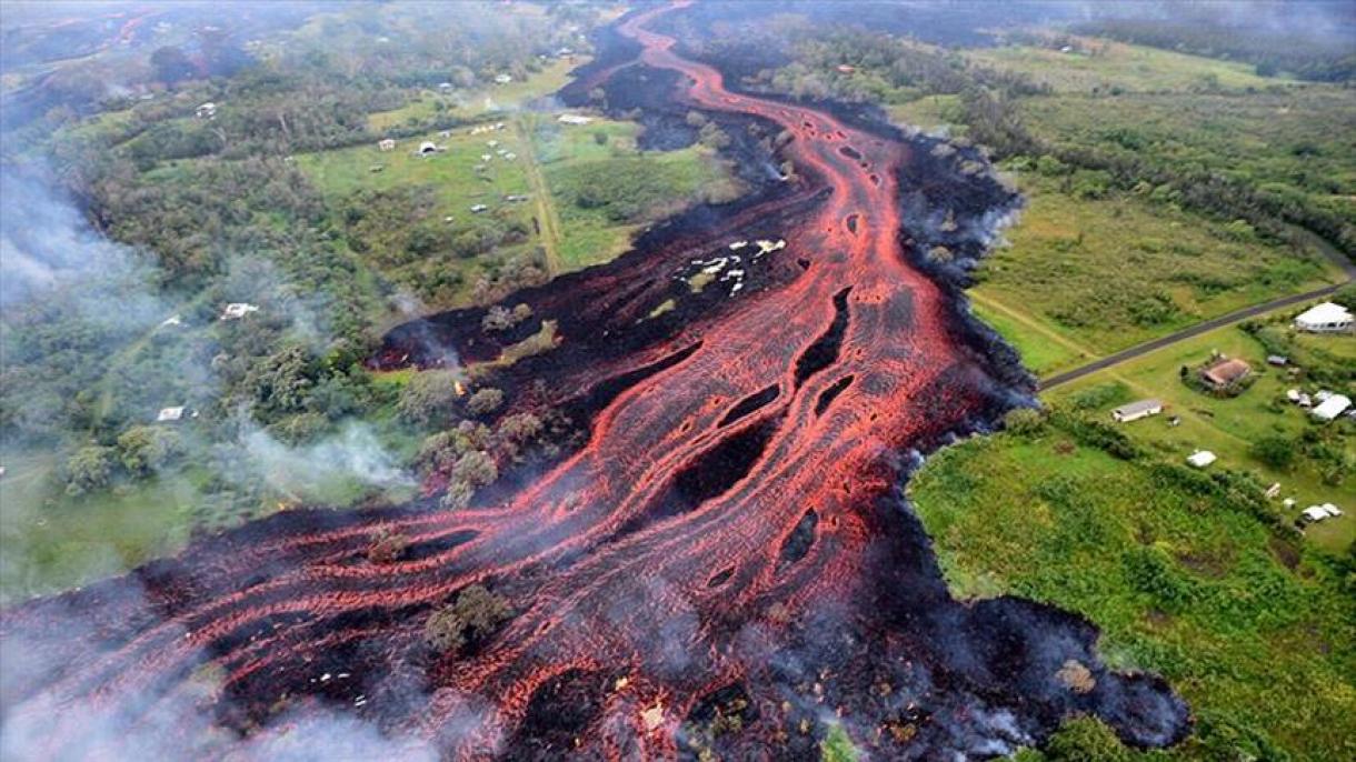 Las lavas del Volcán Kilauea destruyeron a más de 600 casas