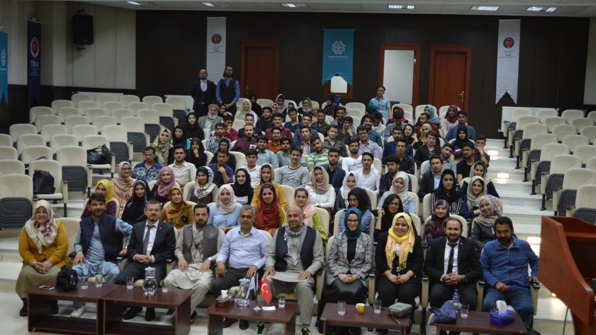 برگزاری جشنواره جوانان و برادری بنیاد معارف ترکیه در دانشگاه کابل