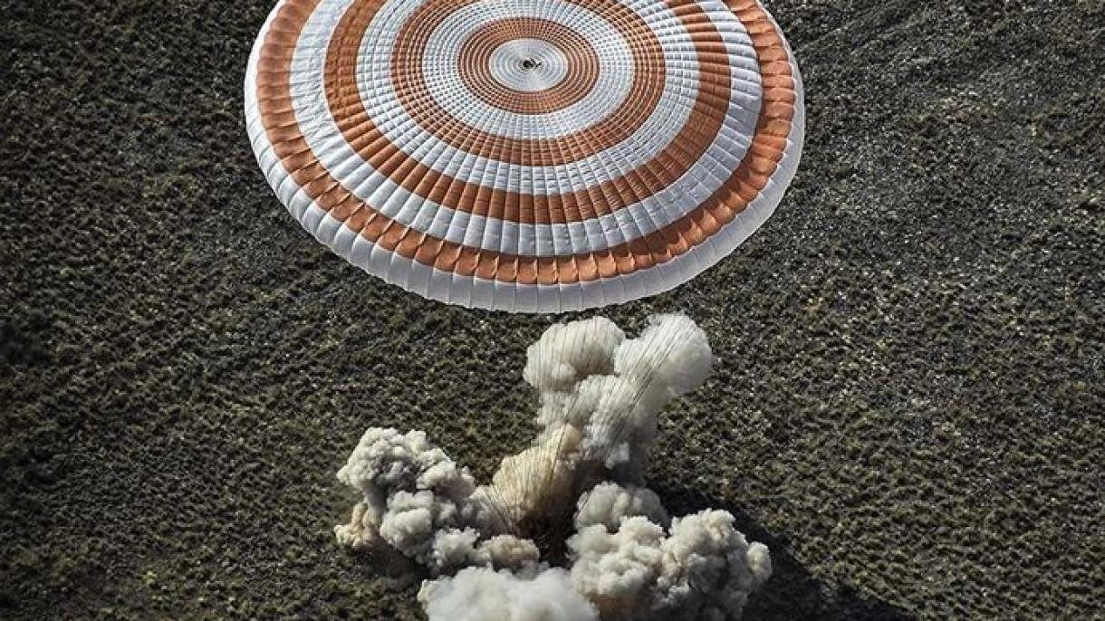 Ha aterrizado la cápsula de Soyuz MS-16  con éxito