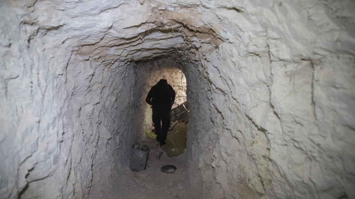 Encuentran túneles hechos por los terroristas de PYD/PKK