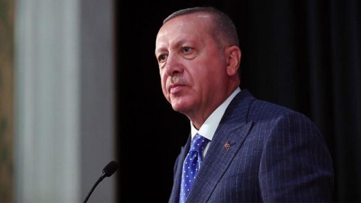Президент Эрдоган билдирүү жасады