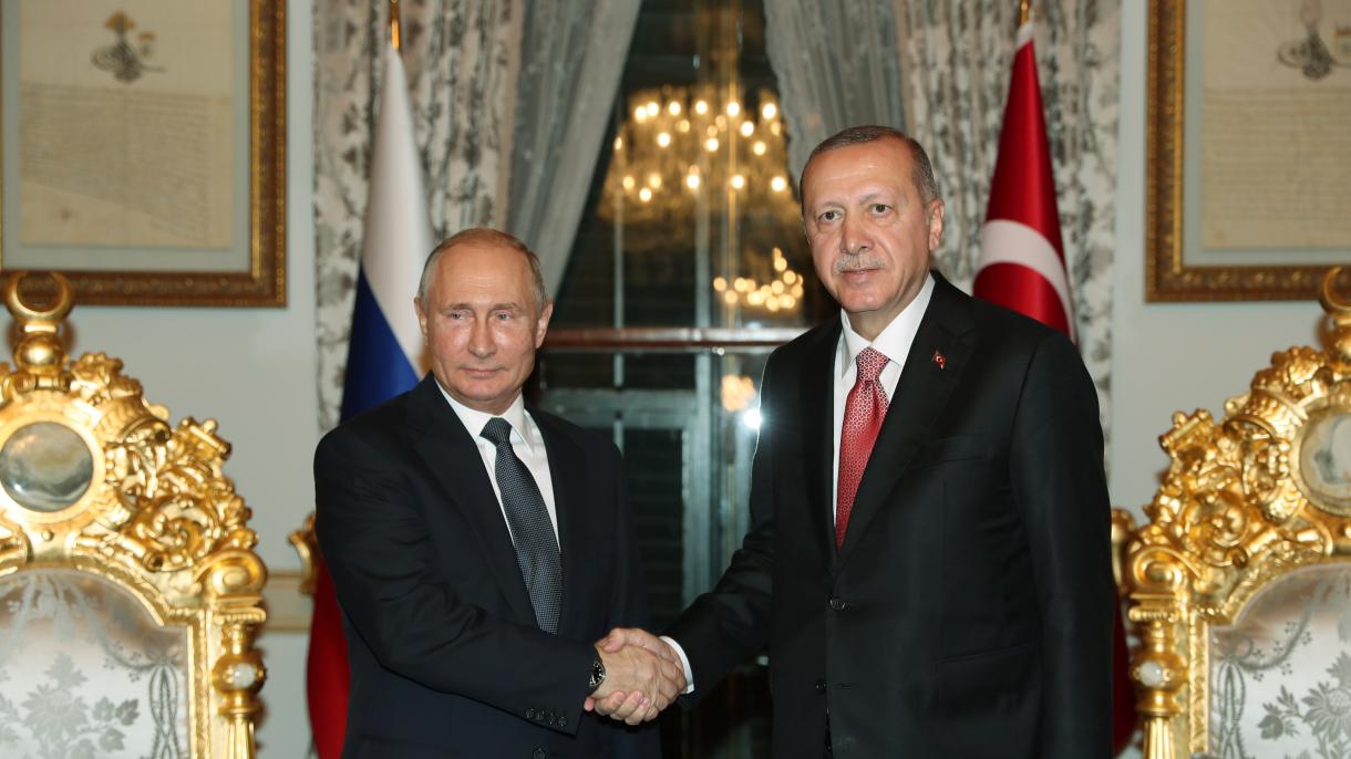 Президент Р. Т. Эрдоган менен Орусиянын президенти В. Путин жолугушту