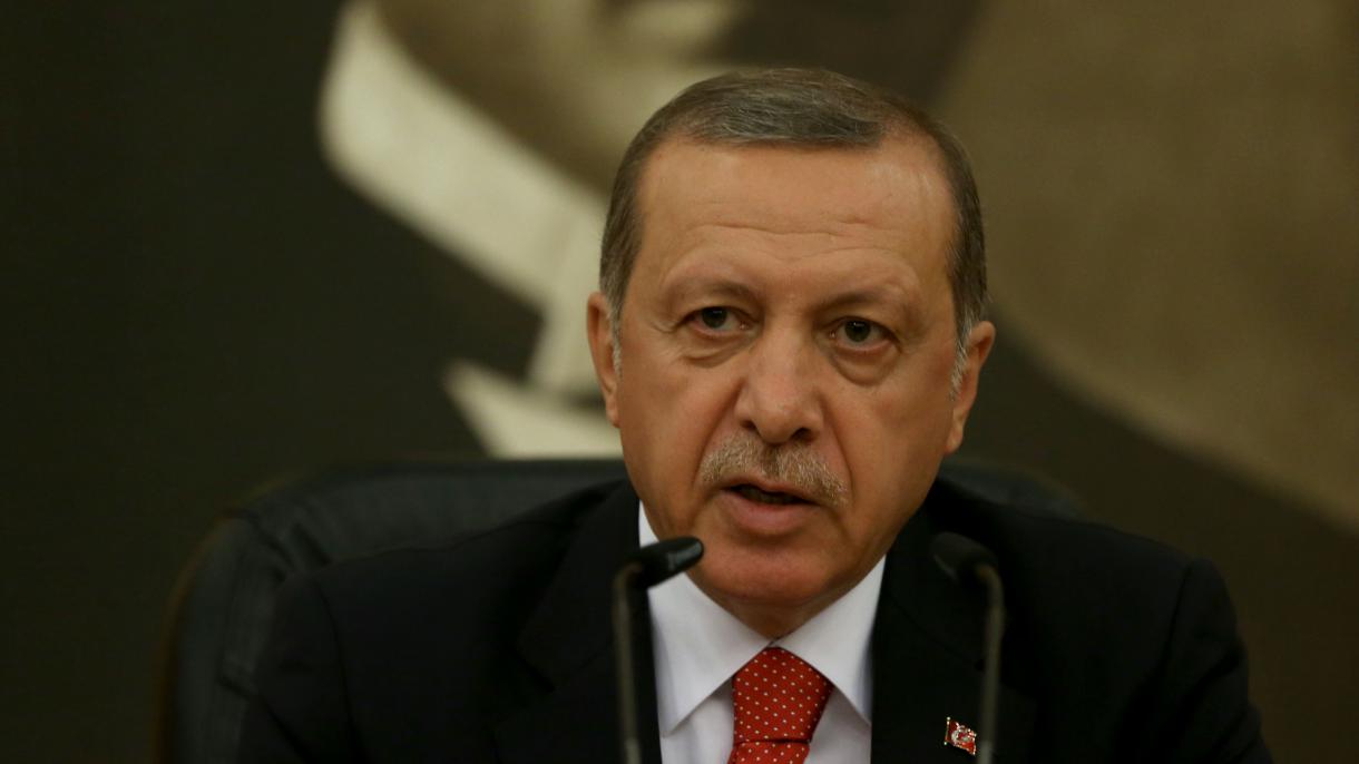 Sajtótájékoztatót tartott Erdoğan a reptéren