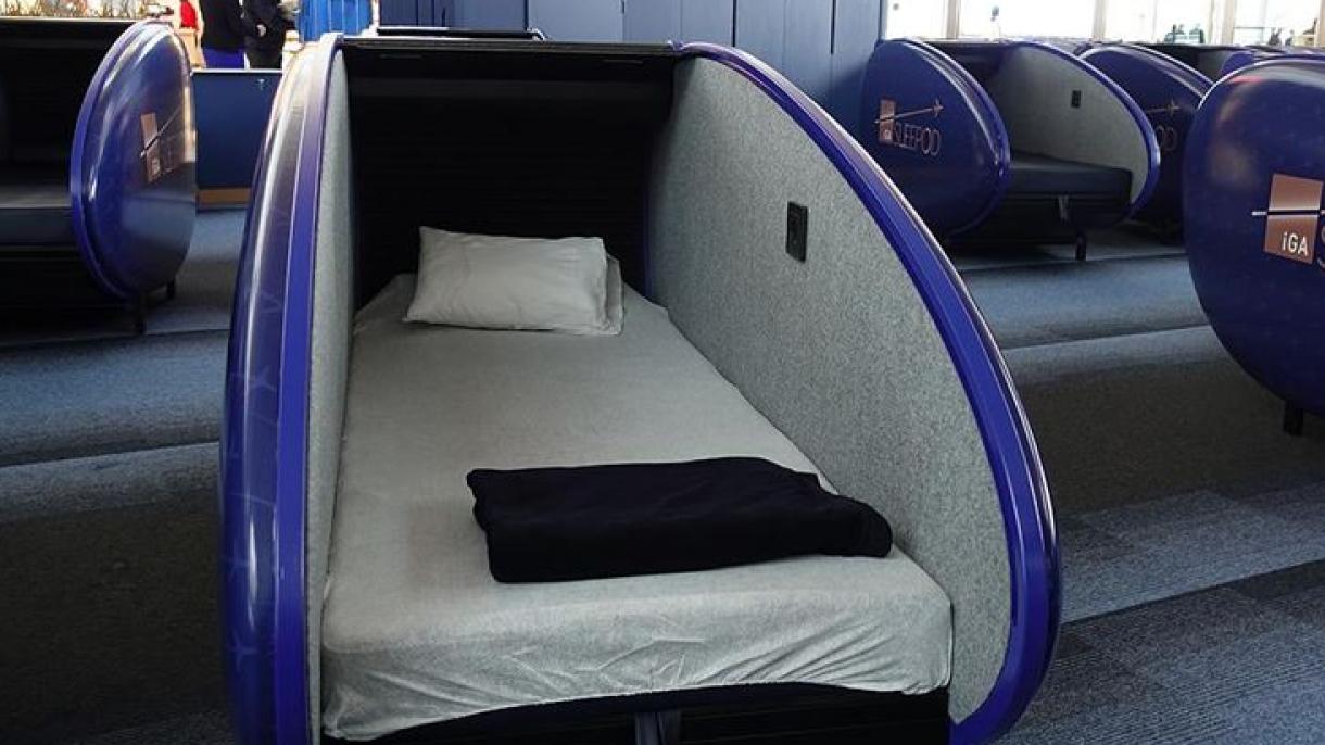 O aeroporto de Istambul passou a oferecer o serviço de cabines para dormir