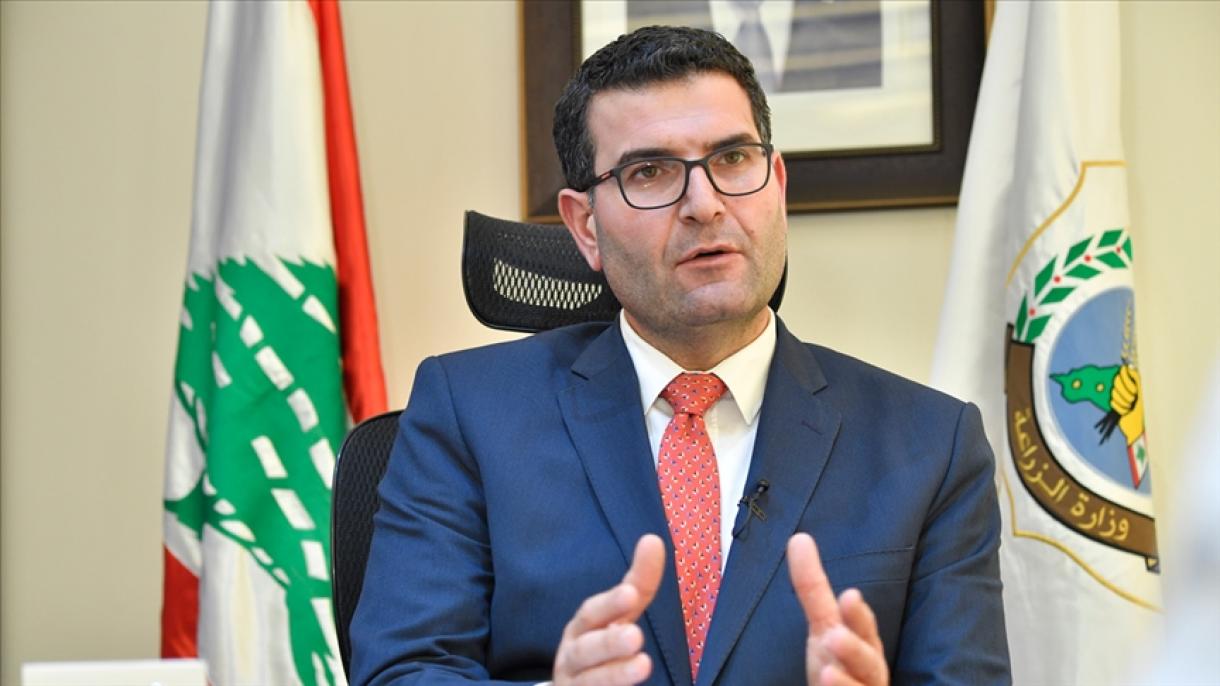 Ο Λιβανέζος υπουργός Γεωργίας ευχαρίστησε την Τουρκία