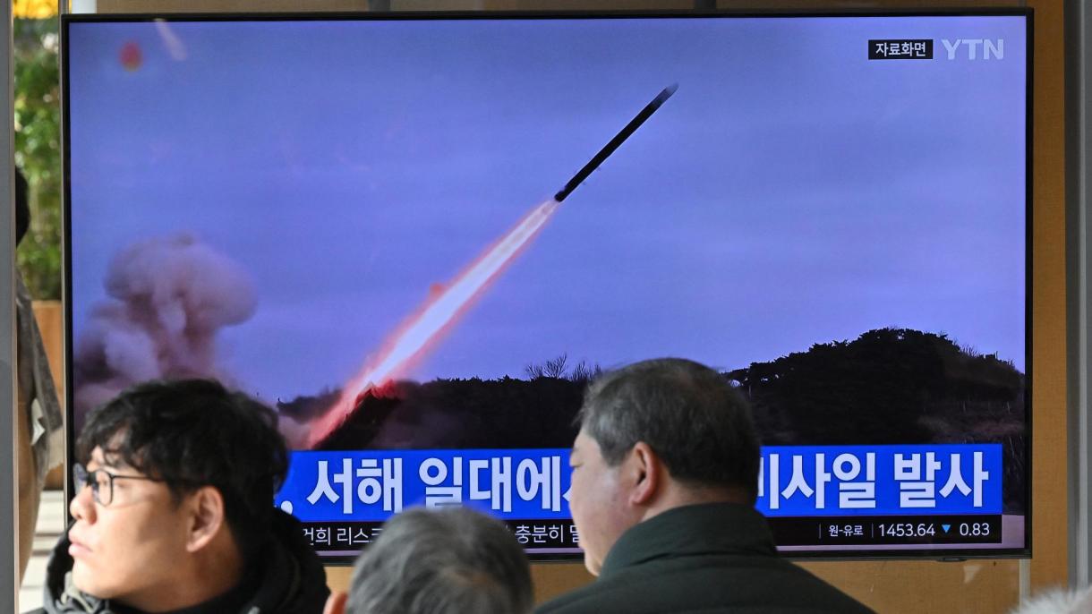 قوزئی کره-نین بیر نئچه کروز راکت بوراخدیغی بیلدیریلیب