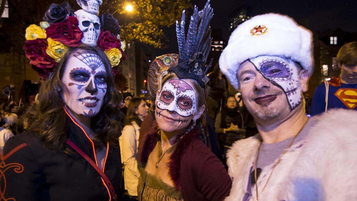برگزاری رژه و نمایش هالووین در نیویورک
