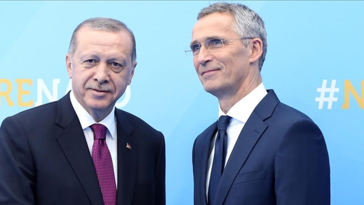 土耳其总统与北约秘书长通电