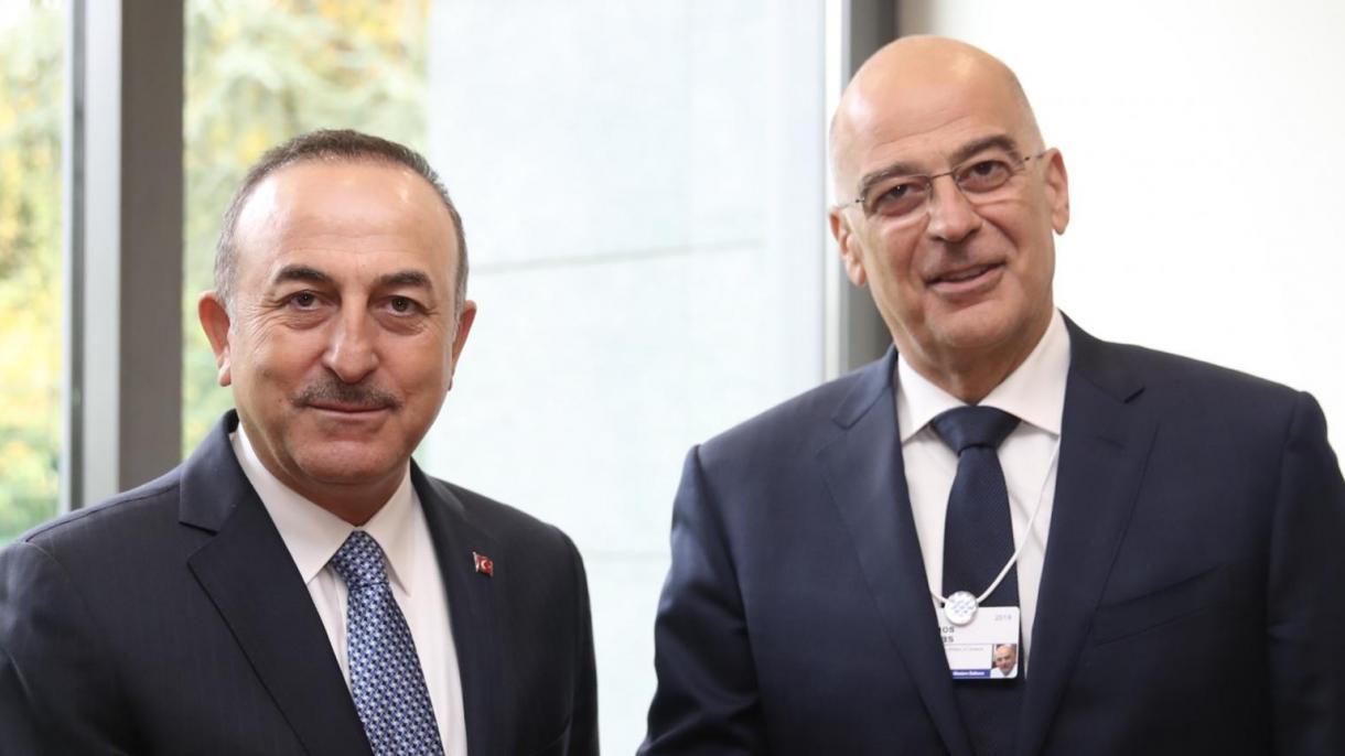 وزرای خارجه ترکیه و یونان دیدار می‌کنند