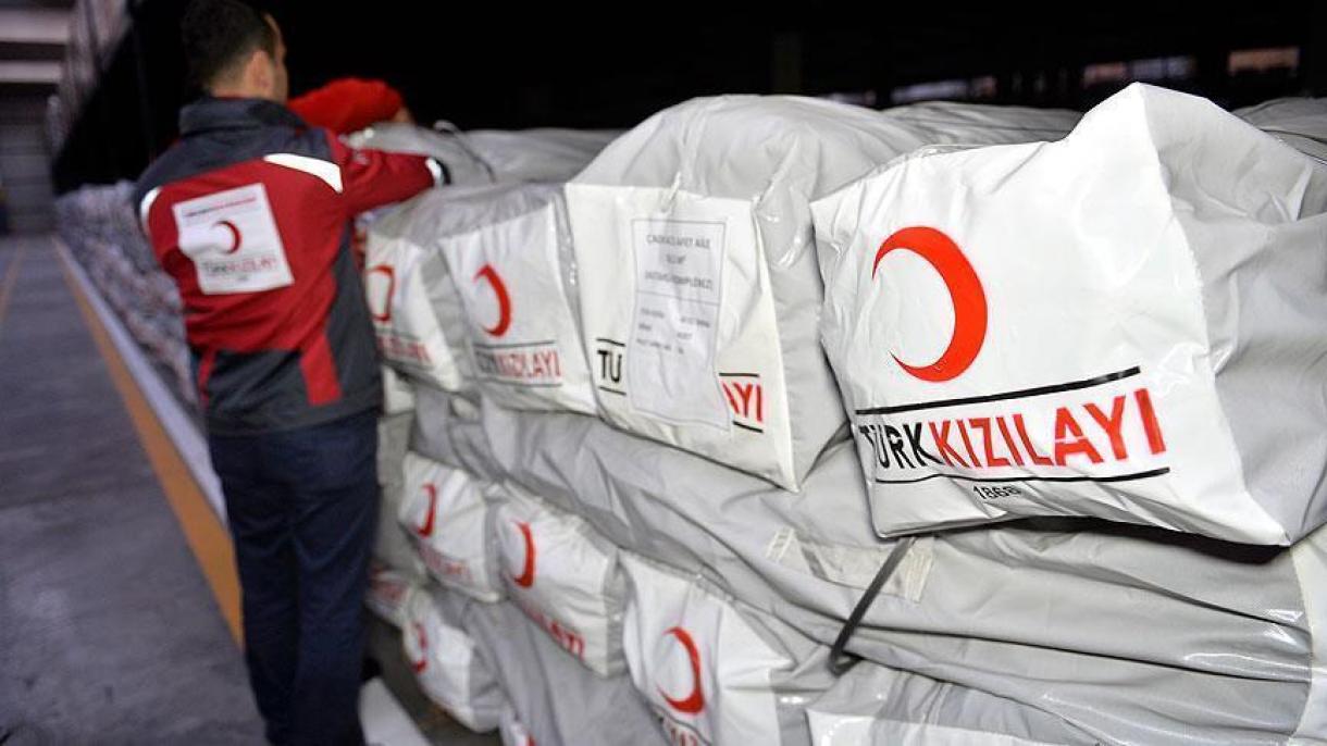 ارسال کمک‌های بشردوستانه هلال احمر ترکیه برای مسیحیان عراقی