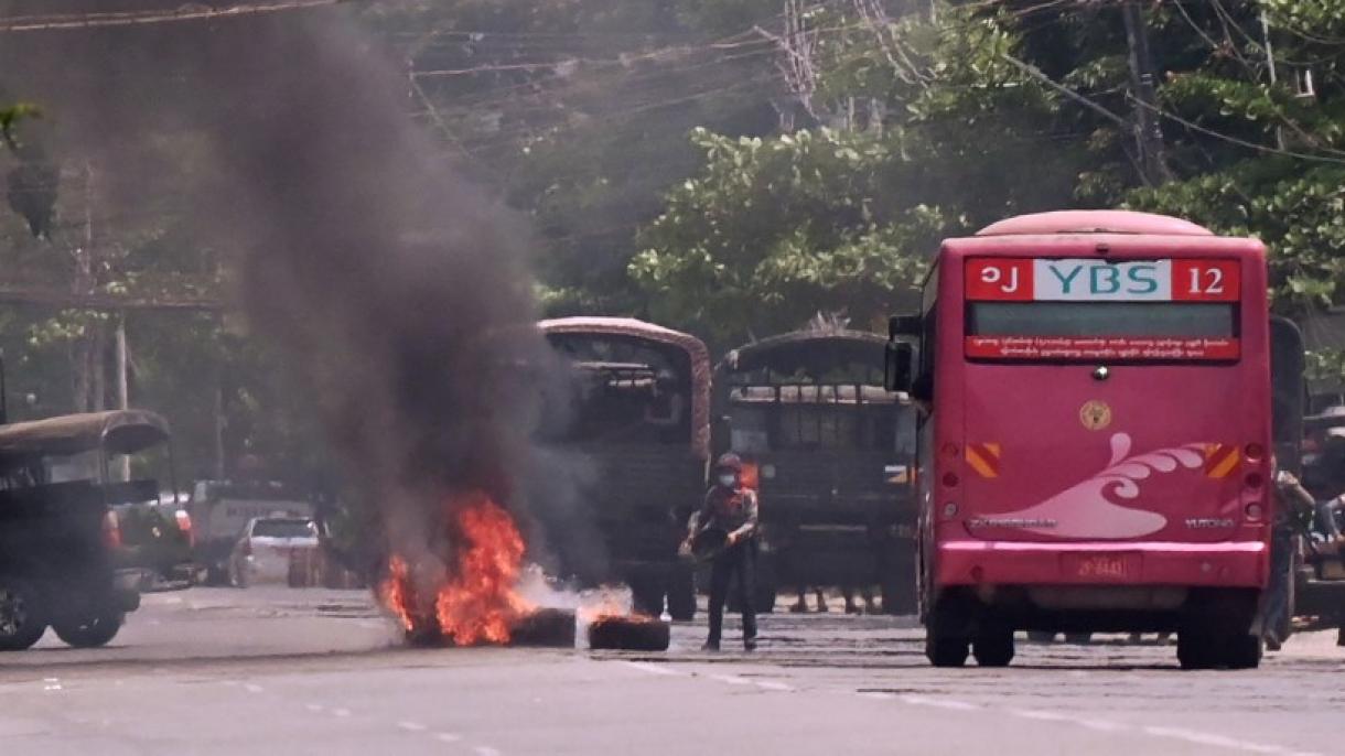 میانمار میں بم دھماکہ،رکن پارلیمان سمیت 5 افراد ہلاک