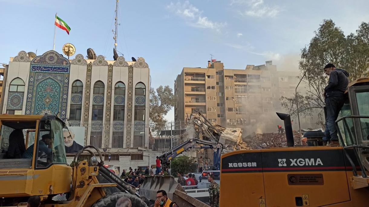 دمشق  کے ایرانی سفارت خانے پر حملے سے ہمارا تعلق نہیں:واشنگٹن انتظامیہ