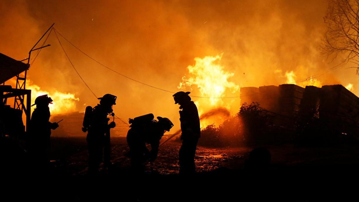 چلی میں جنگلات کی آگ نے تباہیاں مچا دیں