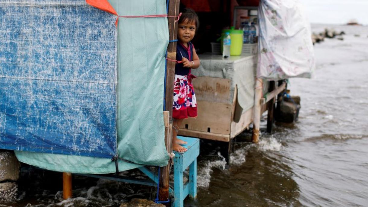 印度尼西亚发生洪灾 1000多栋房屋被水淹没