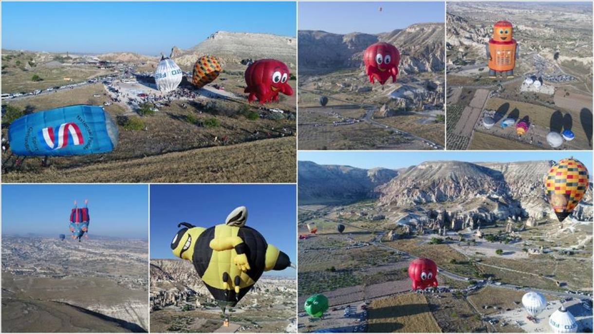 土耳其举行“国际卡帕多西亚热气球节”
