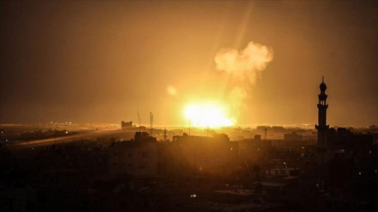 غزہ سے اسرائیل پر  راکٹ حملہ